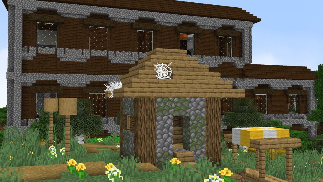 minecraft Zombie Village Mansion