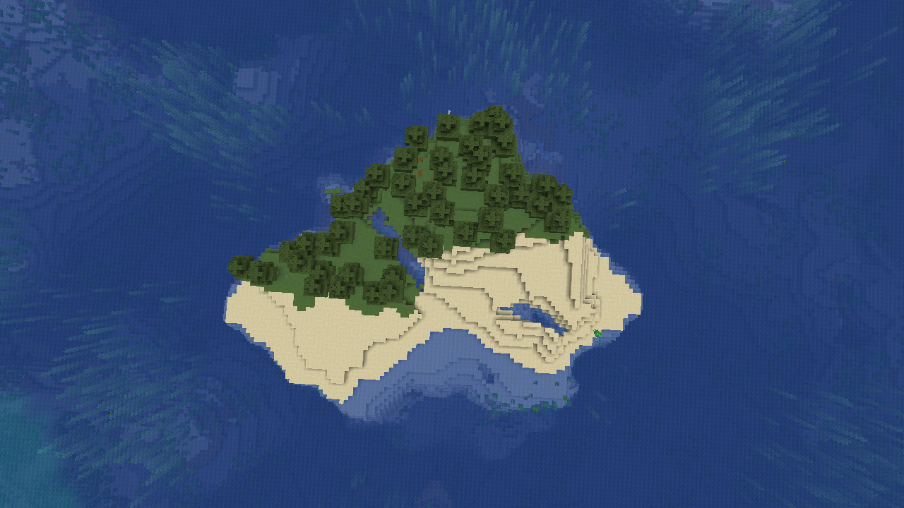 Birch Forest Survival Island - Minecraft