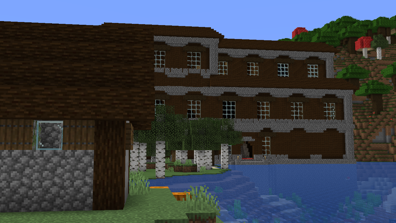 minecraft mansion village seed