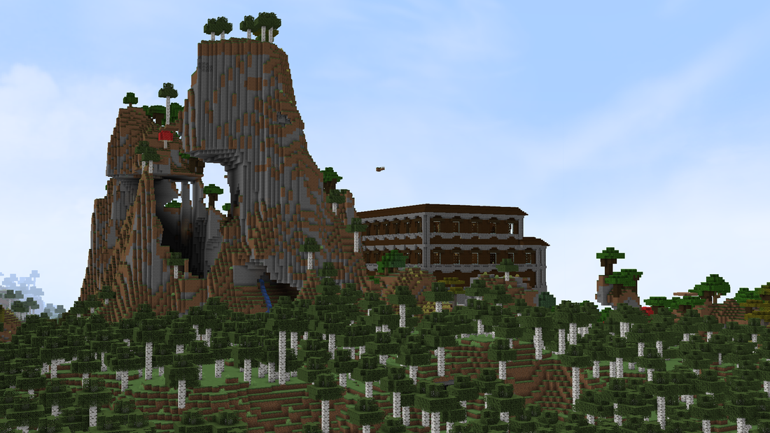 minecraft Shattered Savanna Mansion