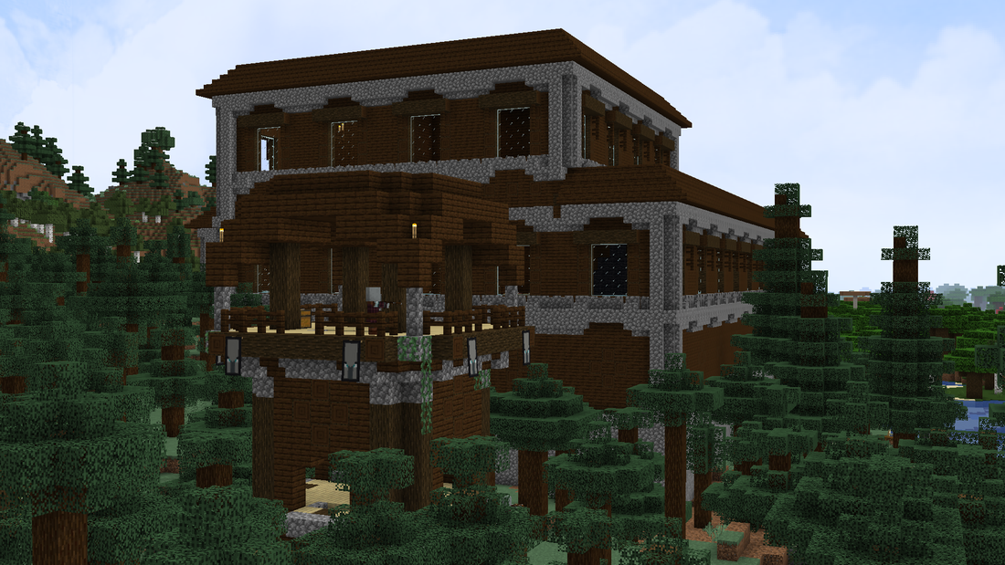 Minecraft Pillager Outpost Mansion