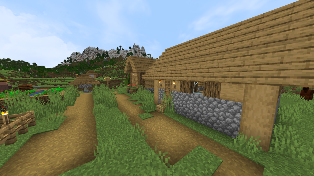 minecraft Triple Village Seed