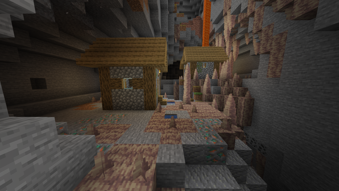 Minecraft Cave Village